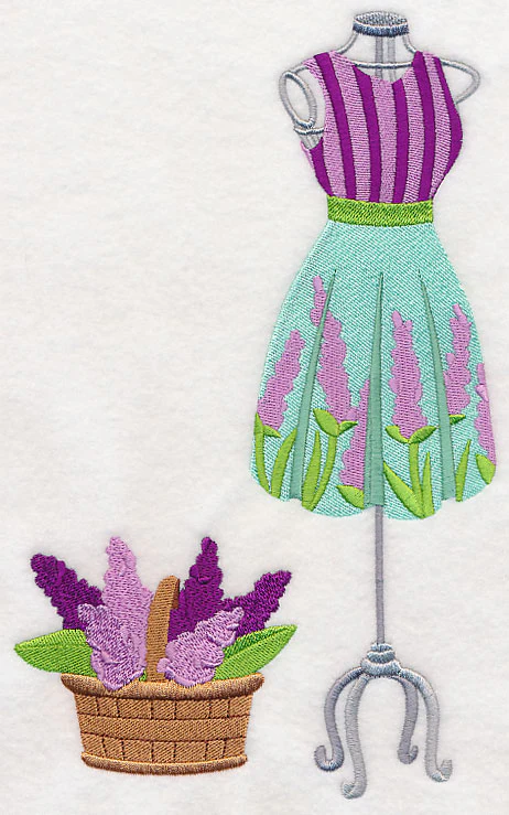 Lilacs Dress Form - Image 5
