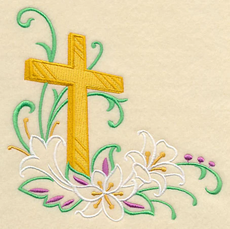 Lily Cross Filigree Corner - Image 4