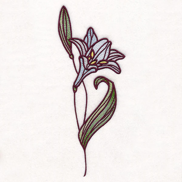 Lily Stained Glass Bloom - Image 2