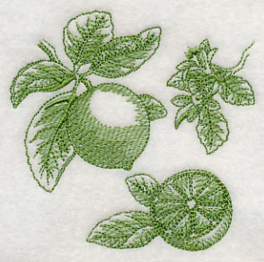 Lime Botanical (Toile) - Image 5