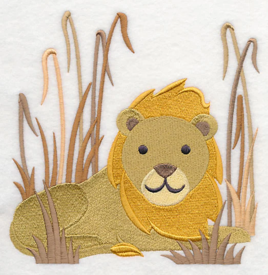Lion in Savanna Grass - Image 2