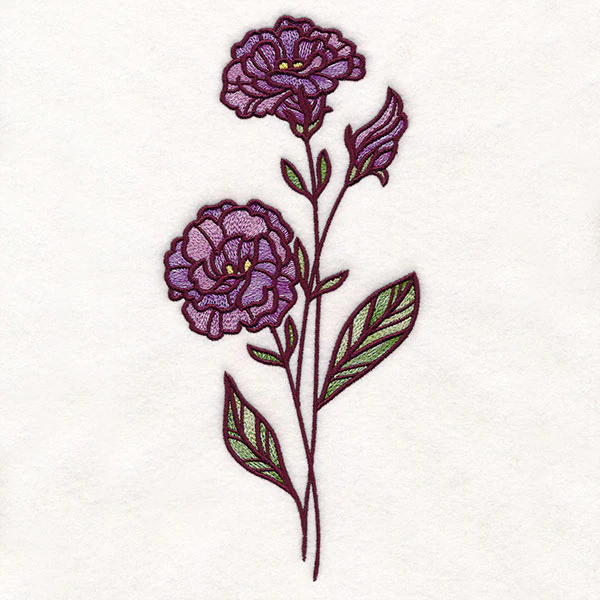 Lisianthus Stained Glass Bloom - Image 2