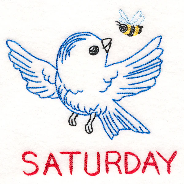 Little Bird on Saturday (Vintage)