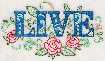 Live with Vintage Flower Fade - Image 3