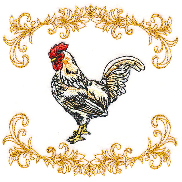 Lively Rooster in Filigree - Image 5