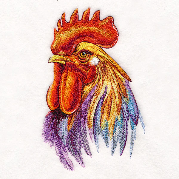 Lively Rooster in Watercolor - Image 7