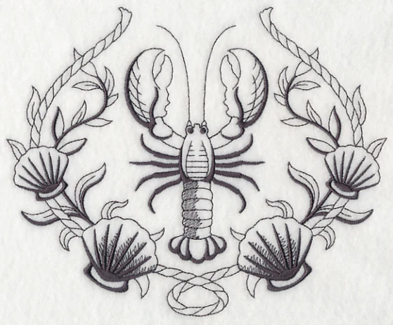 Lobster and Seashell Laurel - Image 11