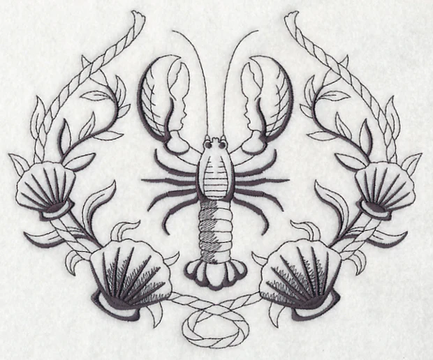Lobster and Seashell Laurel - Image 6