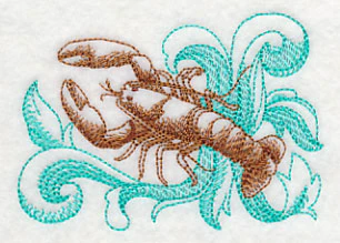 Lobster with Baroque Background - Image 3