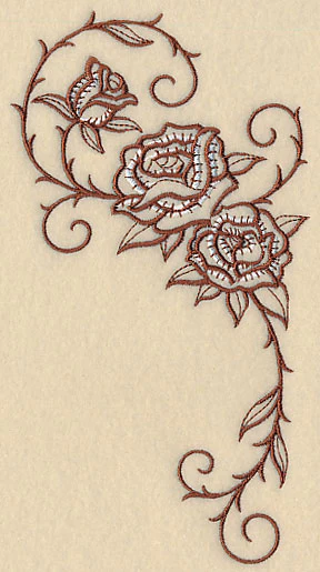 Longhorn Skull Flowers - Left - Image 4