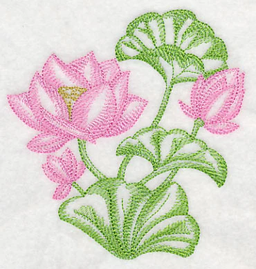 Lotus Flower (Toile) - Image 4