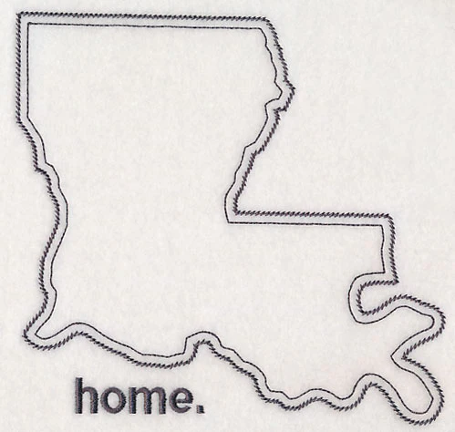 Louisiana Outline (Vintage) - Image 2
