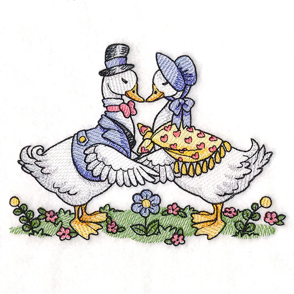 Love & Caring Goose Couple - Image 5