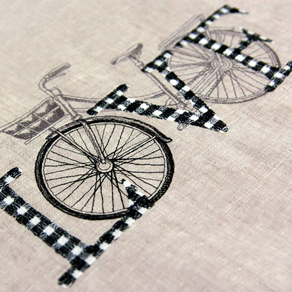 Love in Gingham Bicycle - Image 10
