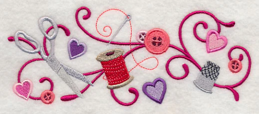 Love of Sewing Border - Image 4