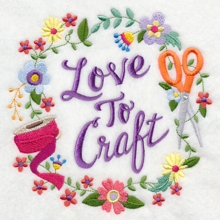 Love To Craft Wreath - Image 3
