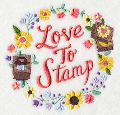 Love To Stamp Wreath - Image 4