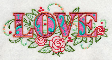 Love with Vintage Flower Fade - Image 3