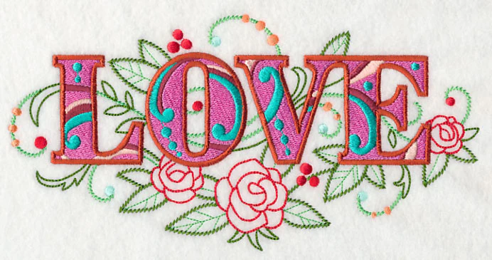 Love with Vintage Flower Fade - Image 5