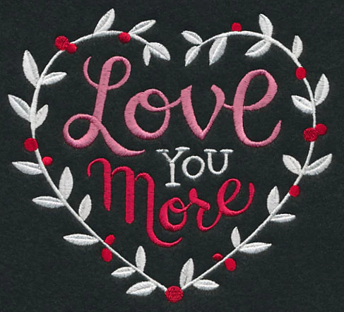 Love You More Wreath - Image 3