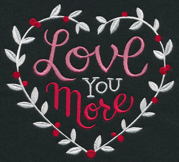 Love You More Wreath - Image 6