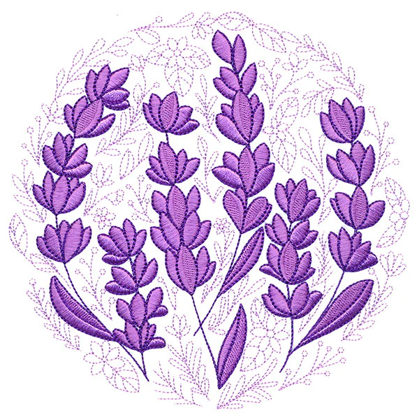 Lovely Lavender Circle - Image 3