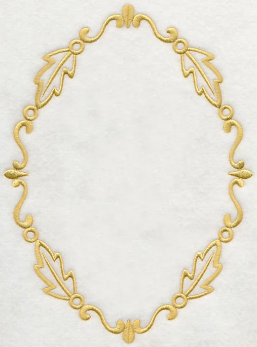 Lovely Leaf Monogram Frame - Image 5