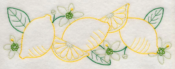 Lovely Lemon Border (Vintage) - Image 3