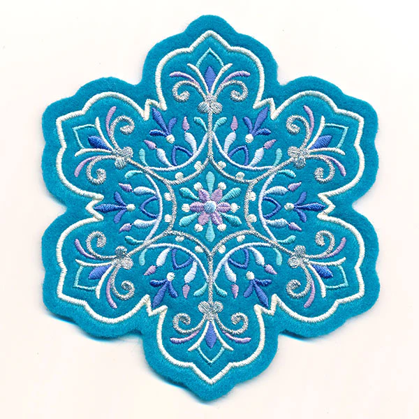 Luminous Snowflake (In-the-Hoop)