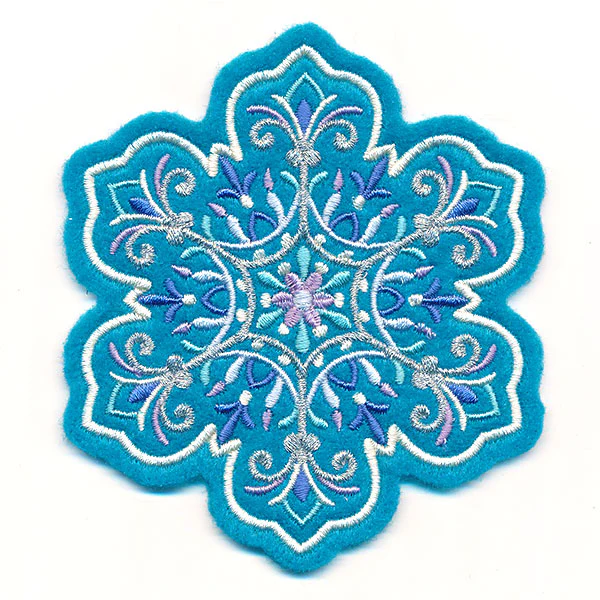 Luminous Snowflake (In-the-Hoop) - Image 4