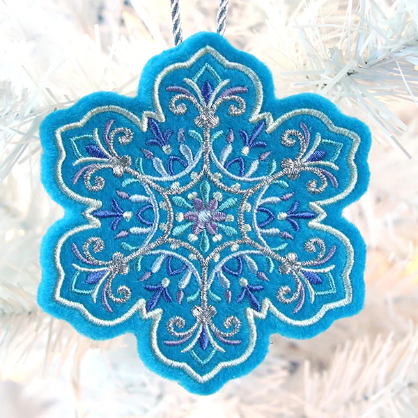 Luminous Snowflake (In-the-Hoop) - Image 5