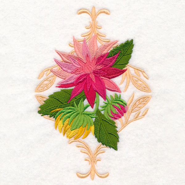 Lush Damask Dahlias - Image 3