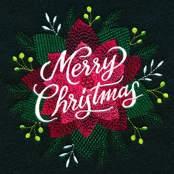 Lush Floral Merry Christmas - Image 4