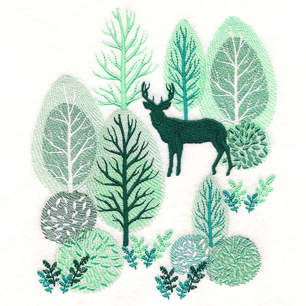 Lush Woodland Scene - Image 2