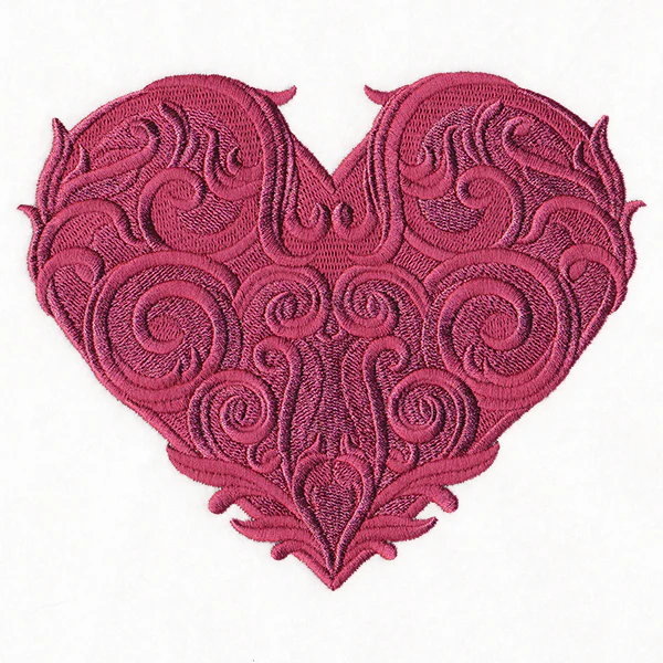 Luxurious Baroque Heart - Image 3