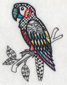 Macaw (Blackwork) - Image 4