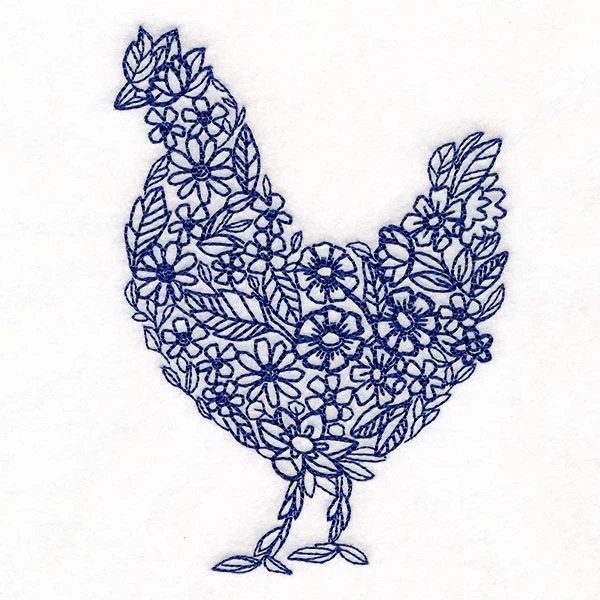 Made to Bloom Flower Hen - Image 3
