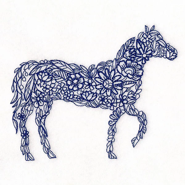 Made to Bloom Flower Horse - Image 2