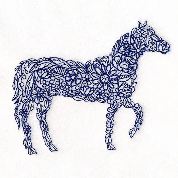 Made to Bloom Flower Horse - Image 3