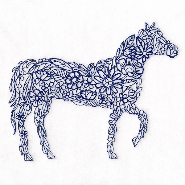 Made to Bloom Flower Horse - Image 5