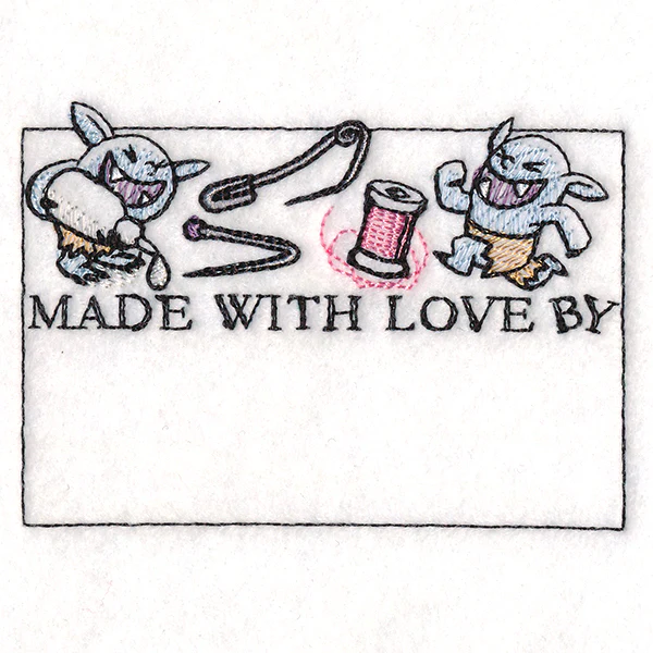 Made with Love Bobblins™ Quilt Label - Image 7