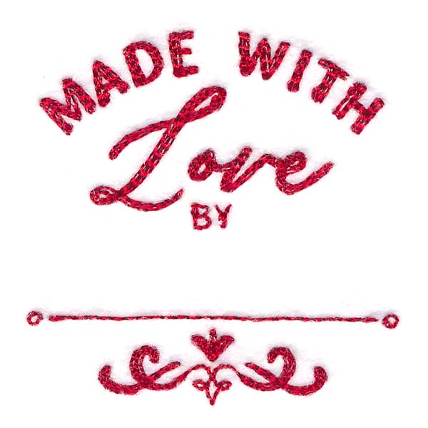 Made With Love Jar Topper - Image 3