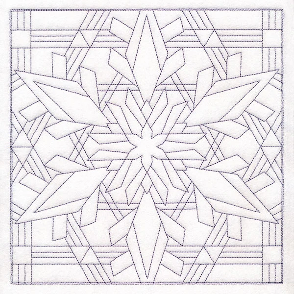 Magic of Snowflakes Quilting 1 (Double Run) - Image 11