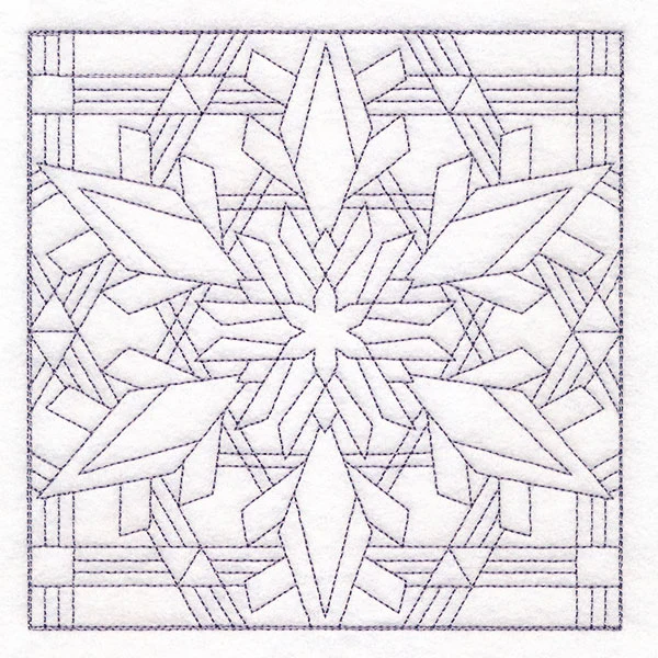 Magic of Snowflakes Quilting 1 (Double Run) - Image 5