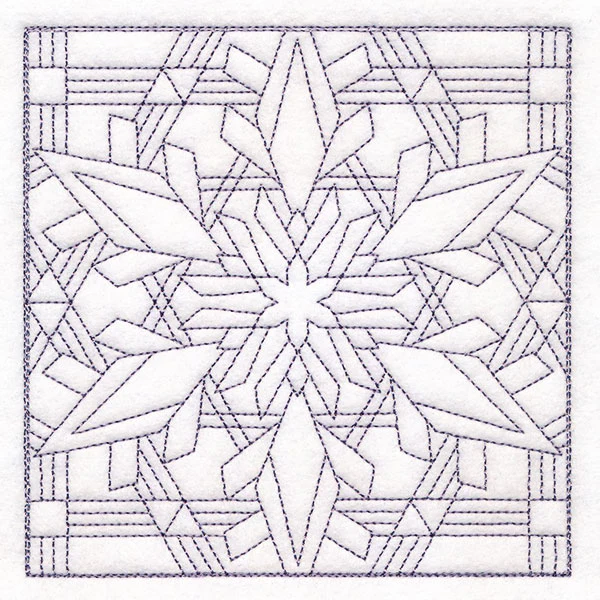 Magic of Snowflakes Quilting 1 (Double Run) - Image 7