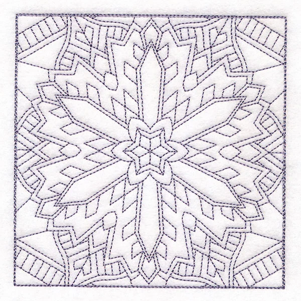 Magic of Snowflakes Quilting 2 (Double Run) - Image 7
