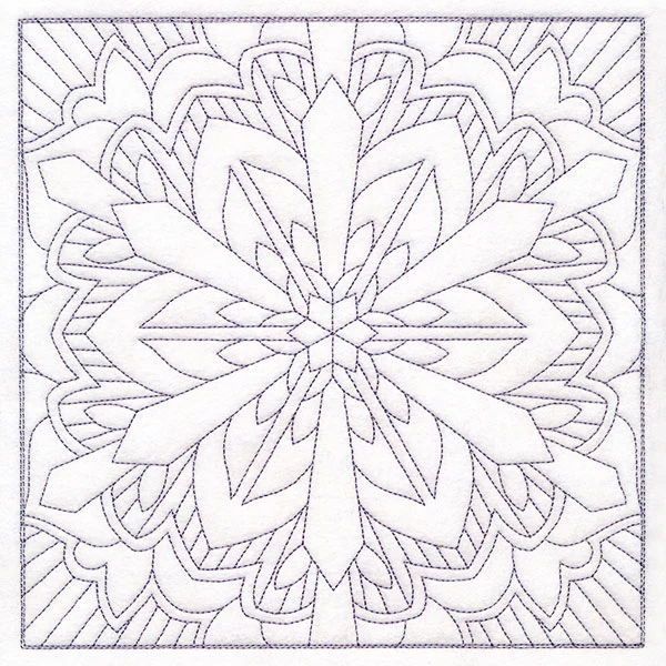 Magic of Snowflakes Quilting 3 (Double Run)