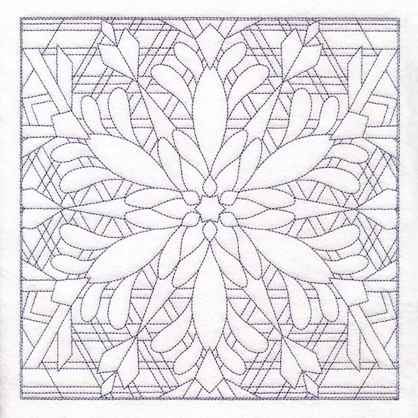 Magic of Snowflakes Quilting 5 (Double Run)
