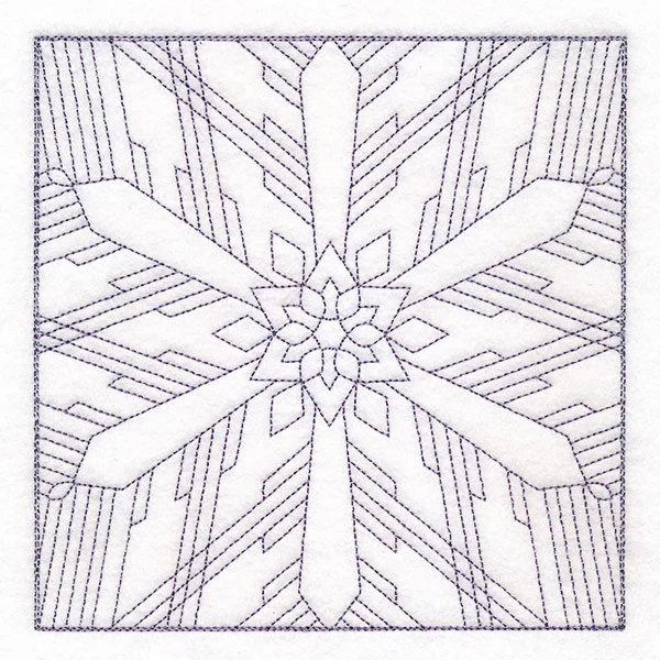 Magic of Snowflakes Quilting 6 (Double Run) - Image 5