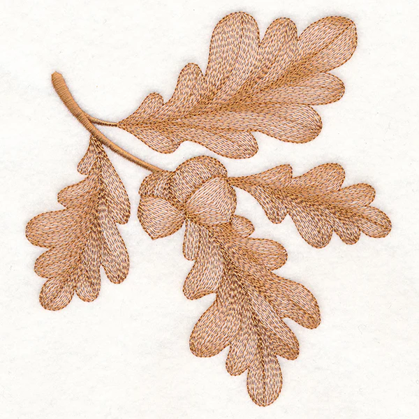 Magical Autumn Oak Leaves - Image 2